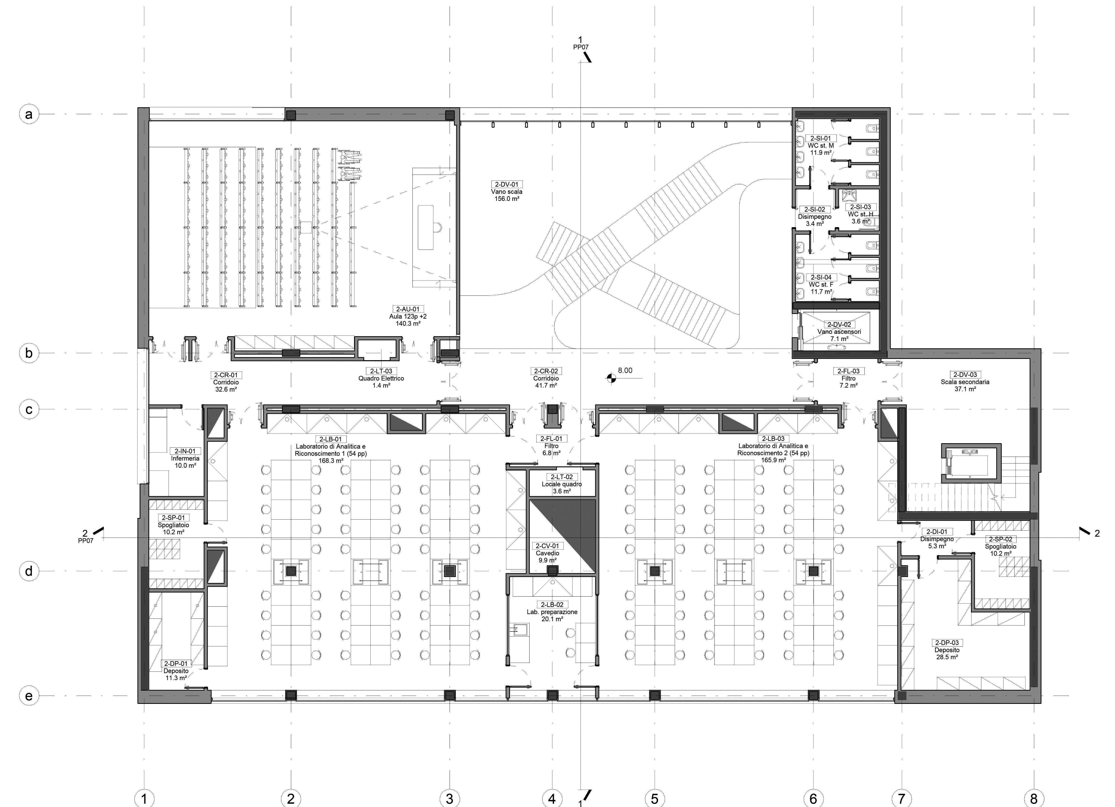 创新药剂学教育中心丨意大利帕维亚丨S.B.ARCH. BARGONE ASSOCIATI-13