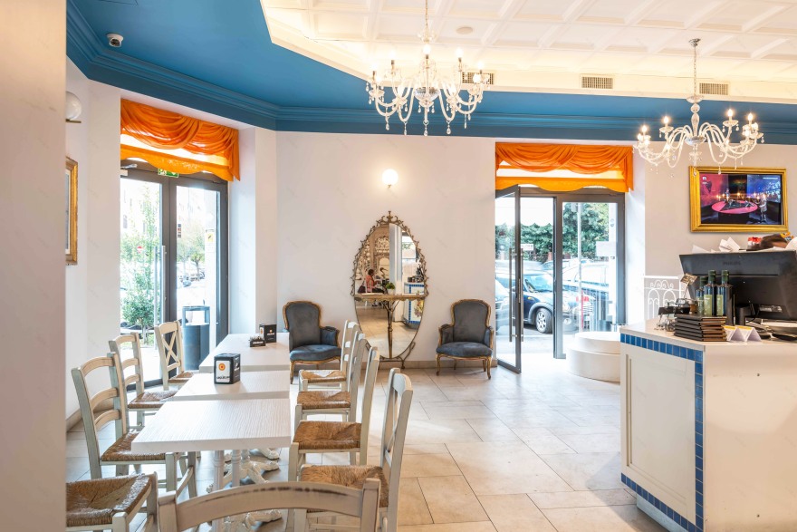 罗马"Puro Sud"餐厅 | 自由风格与地中海色彩的完美融合-7