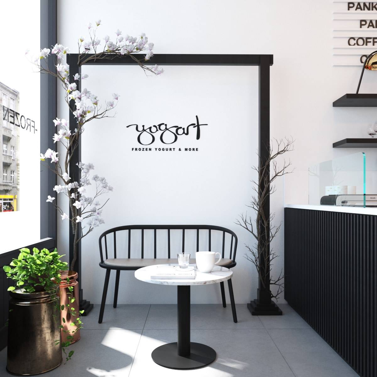 Ahmet Boztaş丨咖啡店丨cafe Yogart frozen yogurt-0