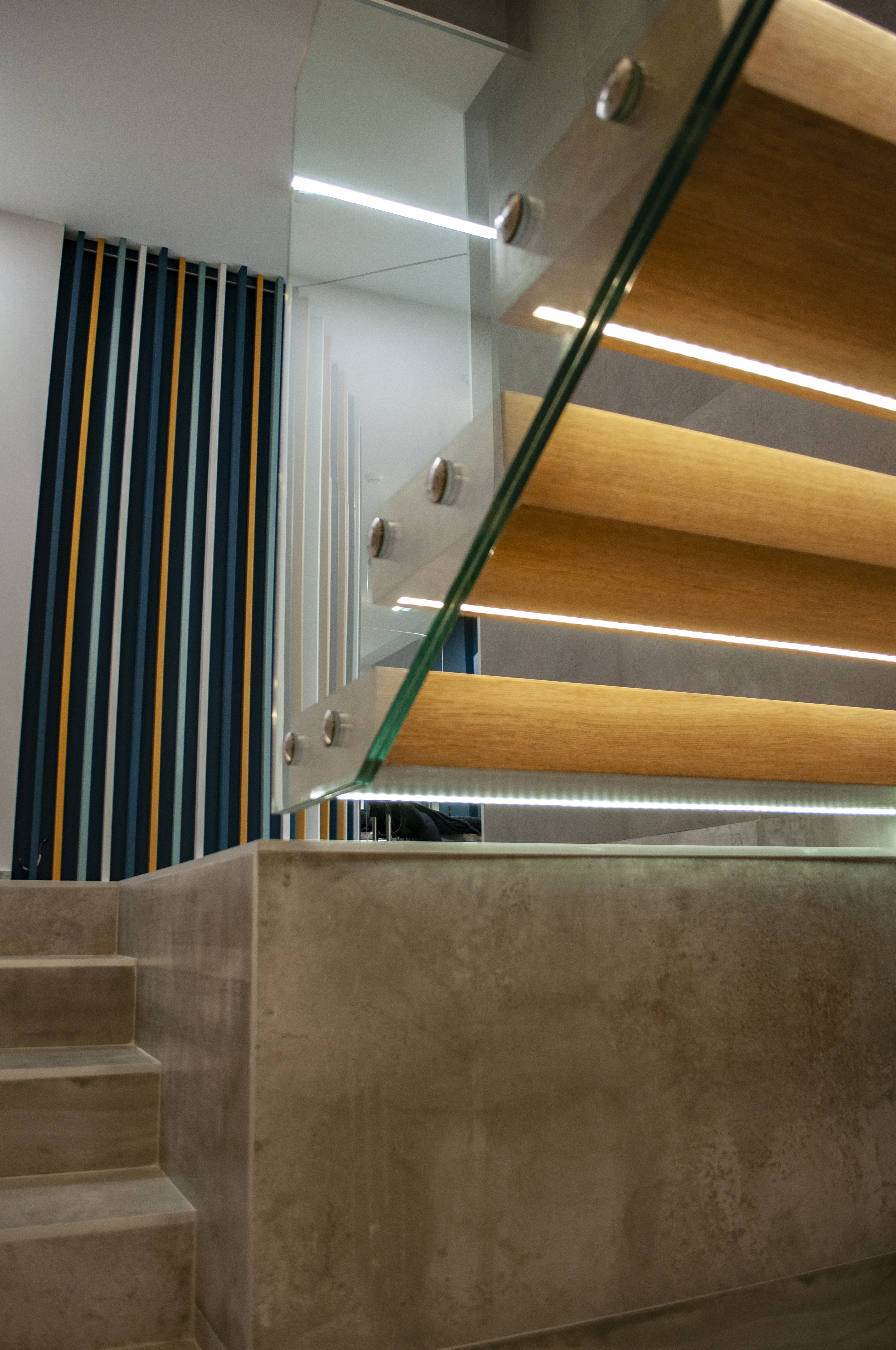 Stairway in modern house-3