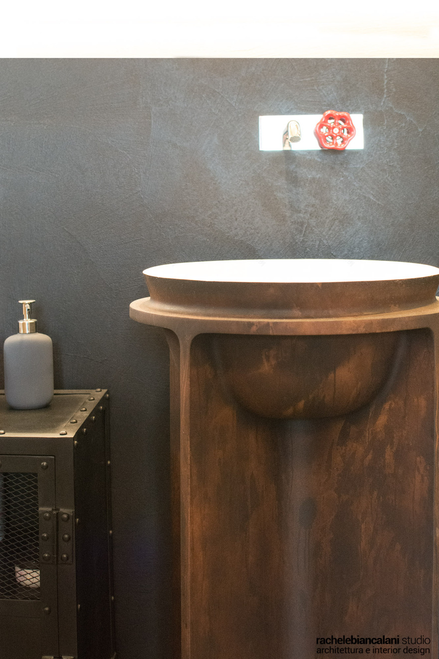 工业风 2.0 公寓 | 定制铁艺、原始砖墙、开放空间-24