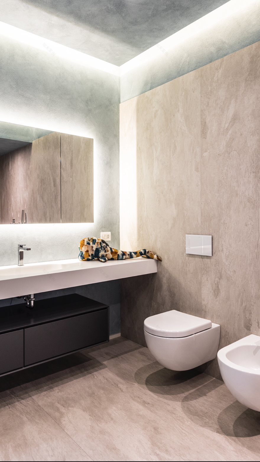 城堡旁的现代公寓改造-8