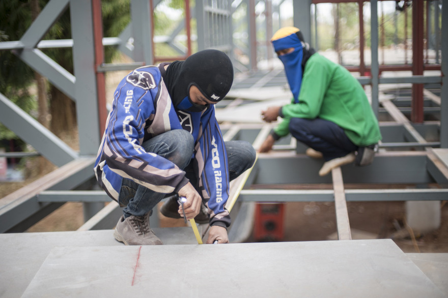 泰国震后重建的生态学校设计-36