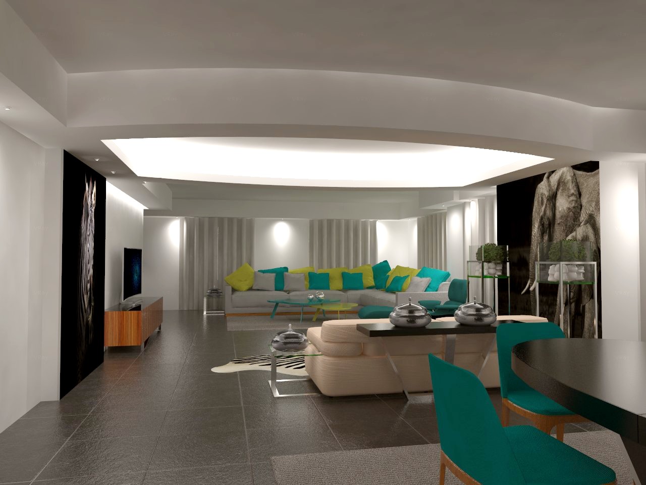 热带风情公寓设计，展现奢华与简约哲学-6