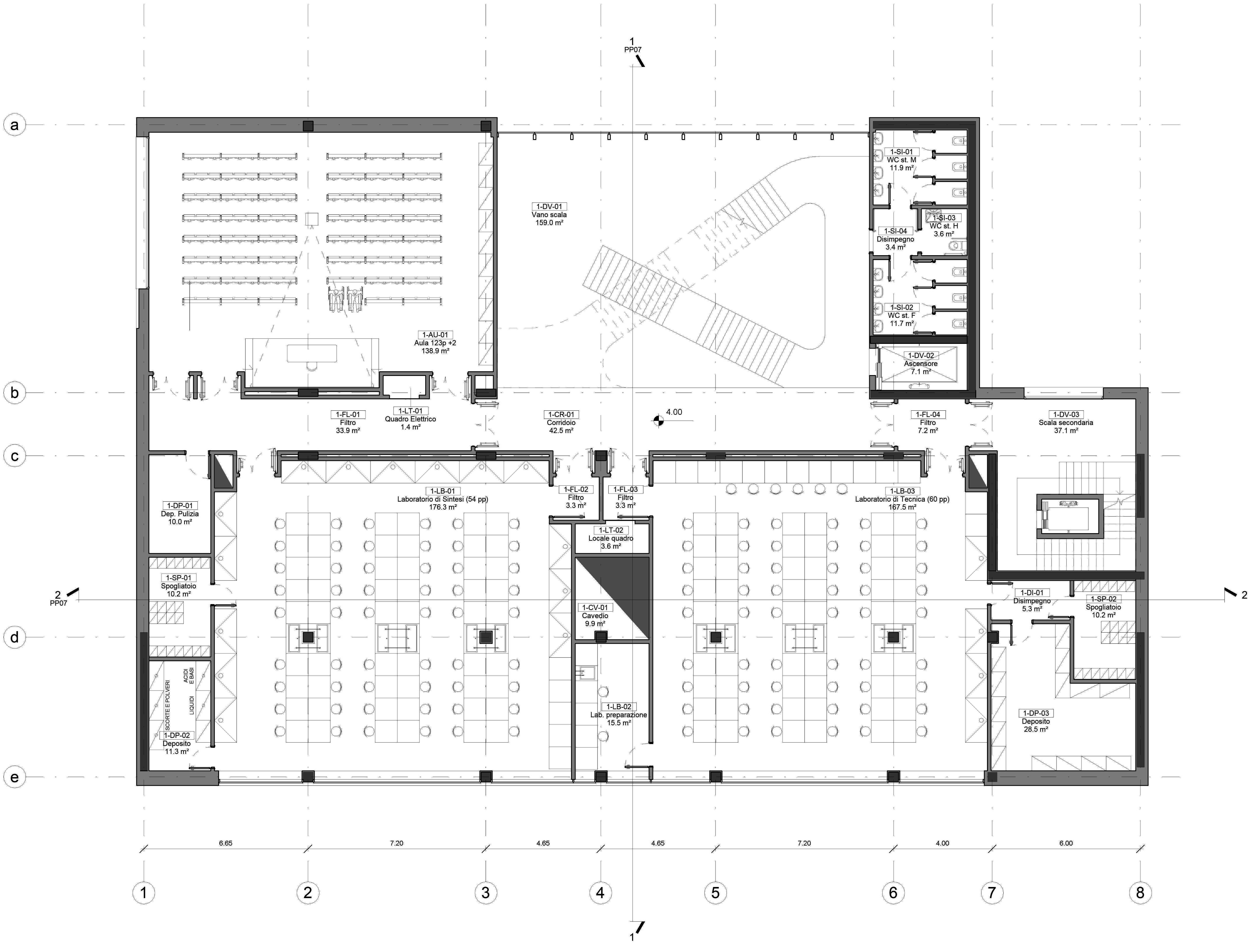 创新药剂学教育中心丨意大利帕维亚丨S.B.ARCH. BARGONE ASSOCIATI-9