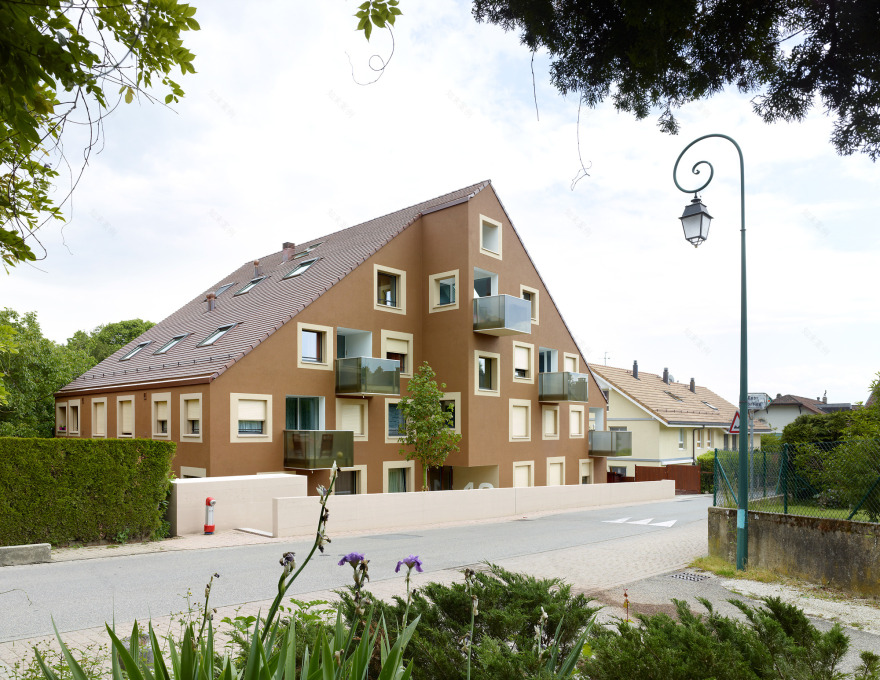 瑞士 Genolier 公寓建筑-4