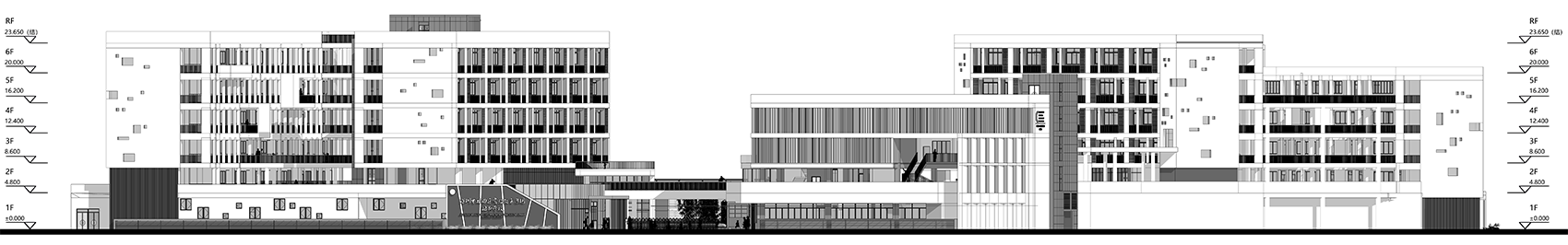 深圳福田区梅香学校/“街院”意向在校园建筑中的在地演绎-101