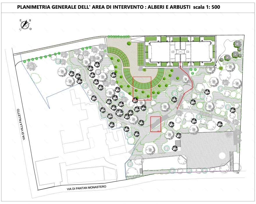 sergio stigliano丨公寓建筑丨PROGETTO DI UN EDIFICIO RESIDENZIALE E RECUPERO AMBIENTALE DI UN PARCO PRIVATO IN LOCALITA' PANTAN MONASTERO- X MUNICIPIO-ROMA CAPITALE-2