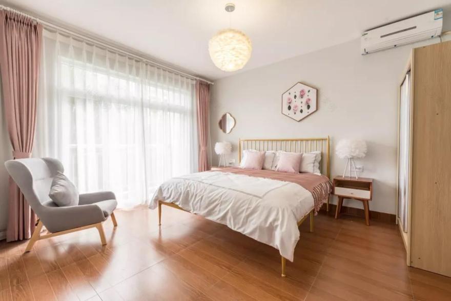 海口绿谷康都|| 暖意花香,旧房改造诠释现代北欧设计-33