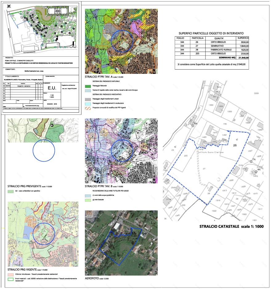 sergio stigliano丨公寓建筑丨PROGETTO DI UN EDIFICIO RESIDENZIALE E RECUPERO AMBIENTALE DI UN PARCO PRIVATO IN LOCALITA' PANTAN MONASTERO- X MUNICIPIO-ROMA CAPITALE-7