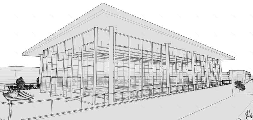 动感空间 | 泳池与屋顶的奇妙角度-26