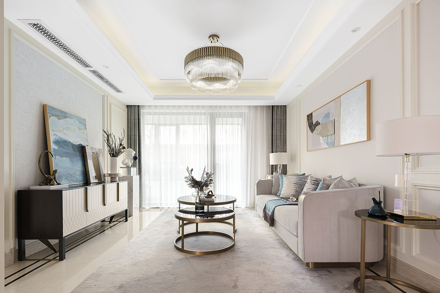 山东青州绿城蘭园 G8 样板间丨中国山东丨蓝城联合装饰-4