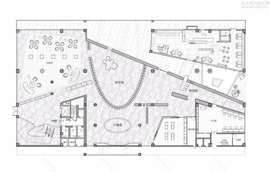 唐忠汉丨近境制作+赛瑞迪普 | 建业新筑售楼处+上叠中叠下叠样板间-40