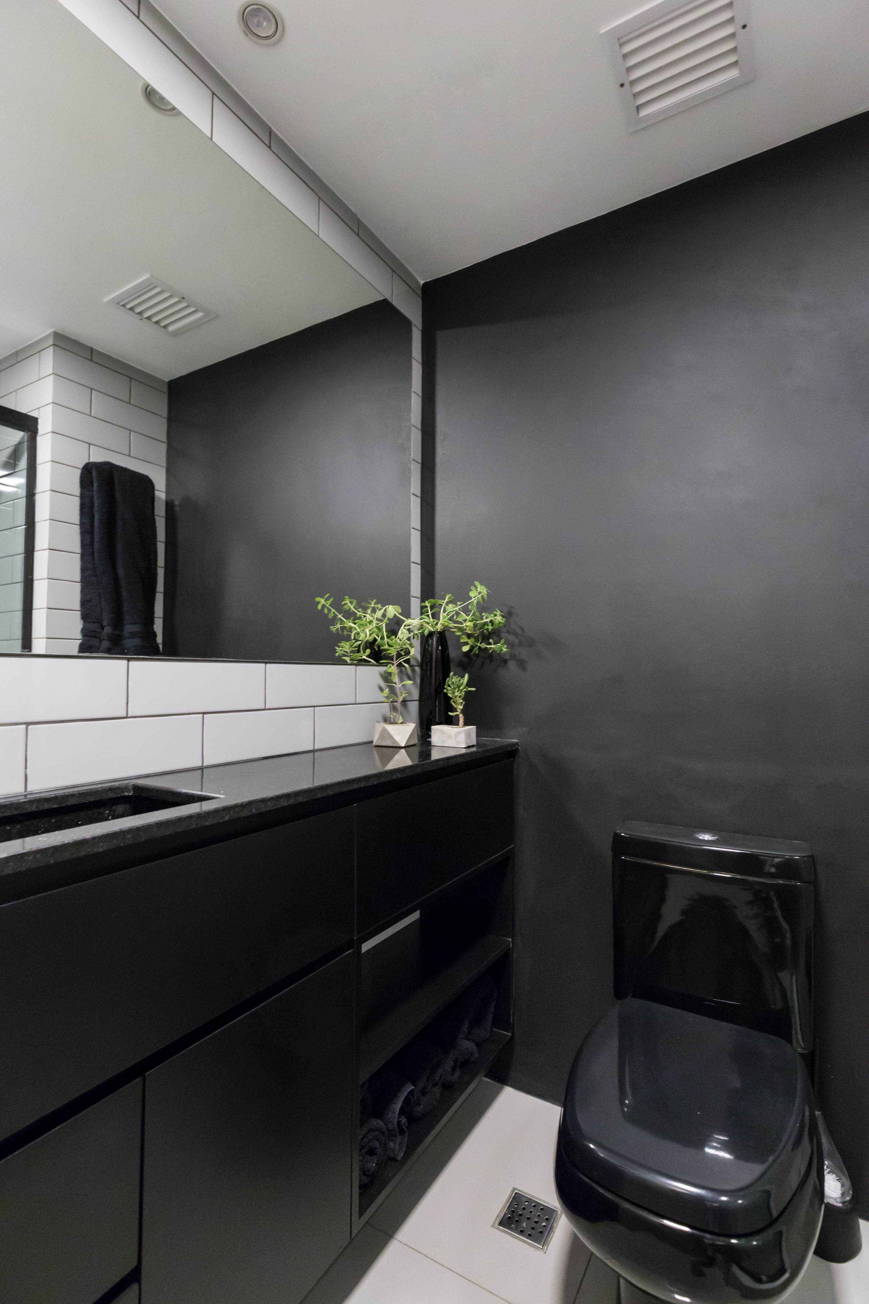 黑白灰的简约之家 | 巴西公寓设计案例-29