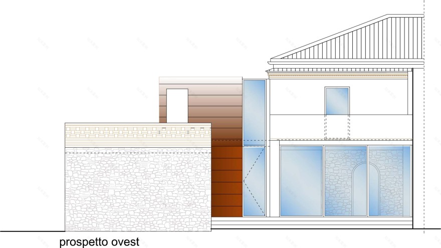 农舍重生 | 现代钢结构与历史砖墙的完美融合-33