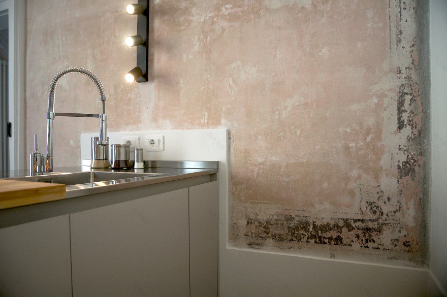 复古与现代共融的意大利公寓设计-8