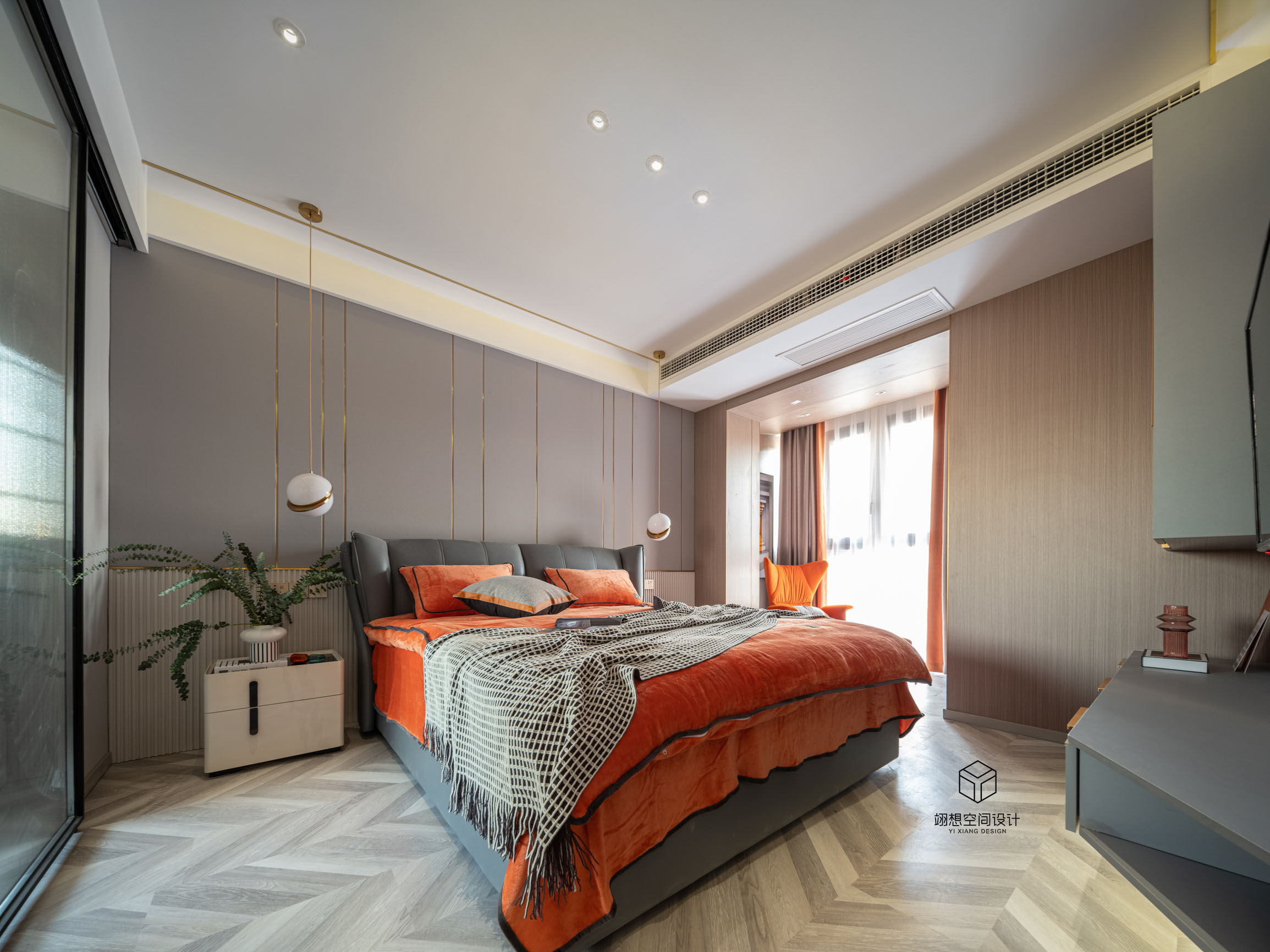 武汉爱乐之“橙”居家设计丨中国武汉-15