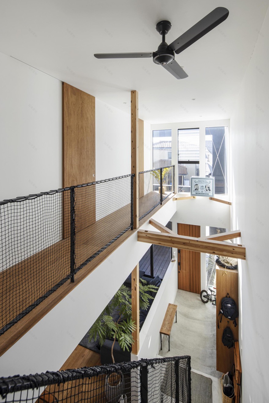 封闭外壳内的宽敞空间 别墅建筑 HouseI丨日本神奈川丨N.A.O. Naoki Kato-20