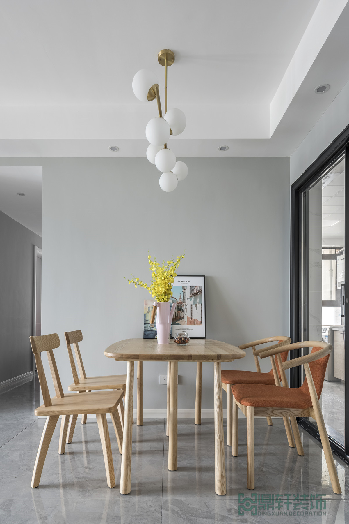 重庆鼎轩装饰 | 浅灰北欧+木制风格（金科天元道）-11