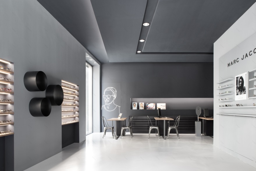 打造阿尔巴眼镜精品店,呈现现代优雅风格-8