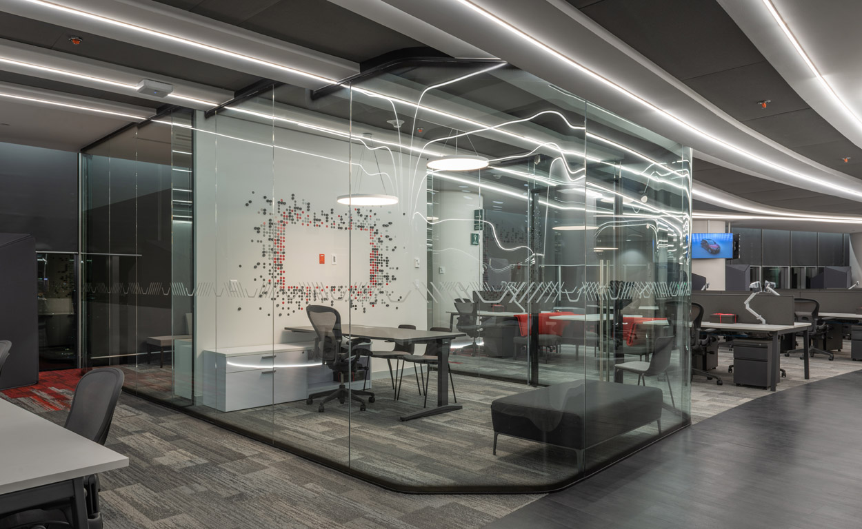 日产墨西哥总部创新办公空间-4