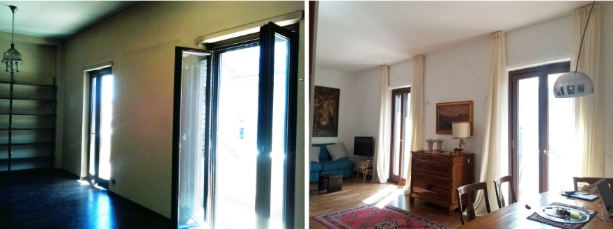 罗马 1938 年老建筑翻新公寓,重现经典韵味-7