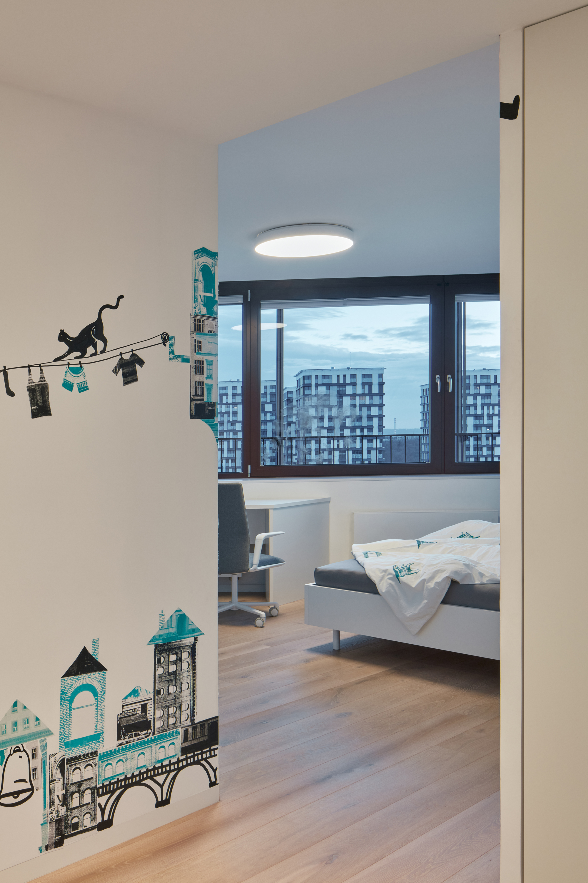 布拉格绿墙公寓丨意大利布拉丨A69-24