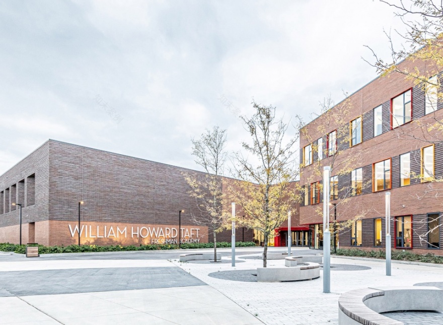 塔夫脱新生学院丨美国芝加哥丨STL architects事务所-3