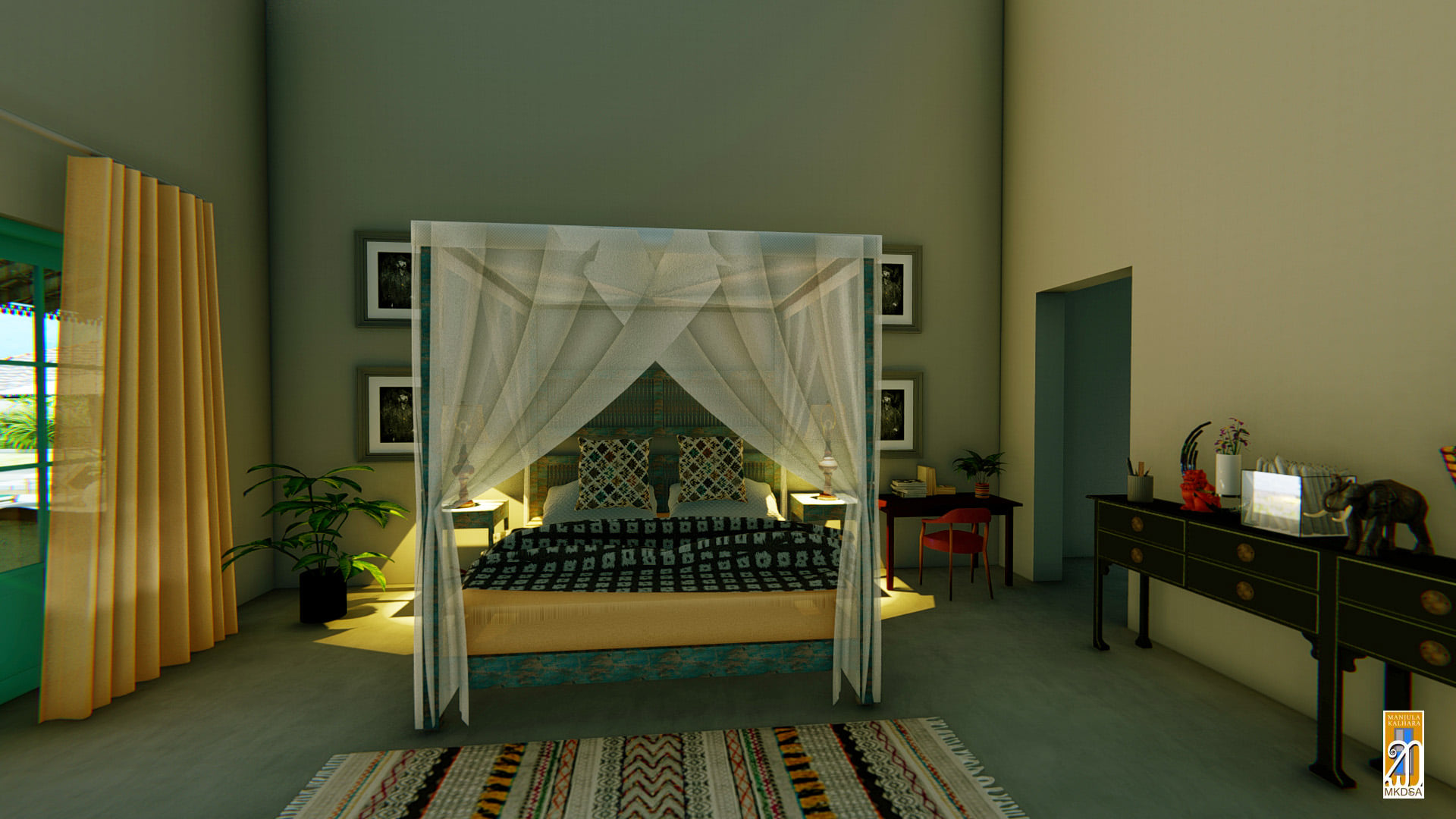 海滩边的殖民魅力·塔尔佩拟议精品别墅-17