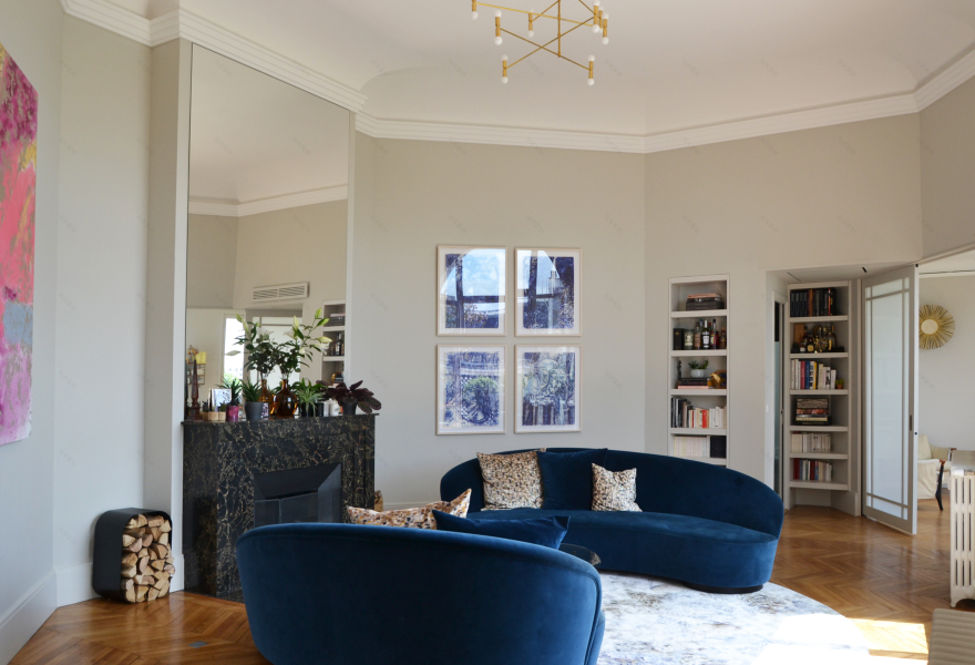 巴黎七号艺术装饰风格公寓 | 现代与复古的完美融合-5