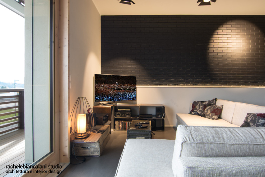 工业风 2.0 公寓 | 定制铁艺、原始砖墙、开放空间-27