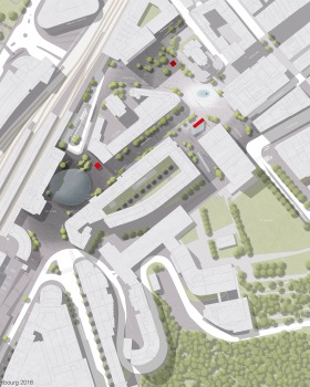 Aménagement de la Place de la Gare à Fribourg