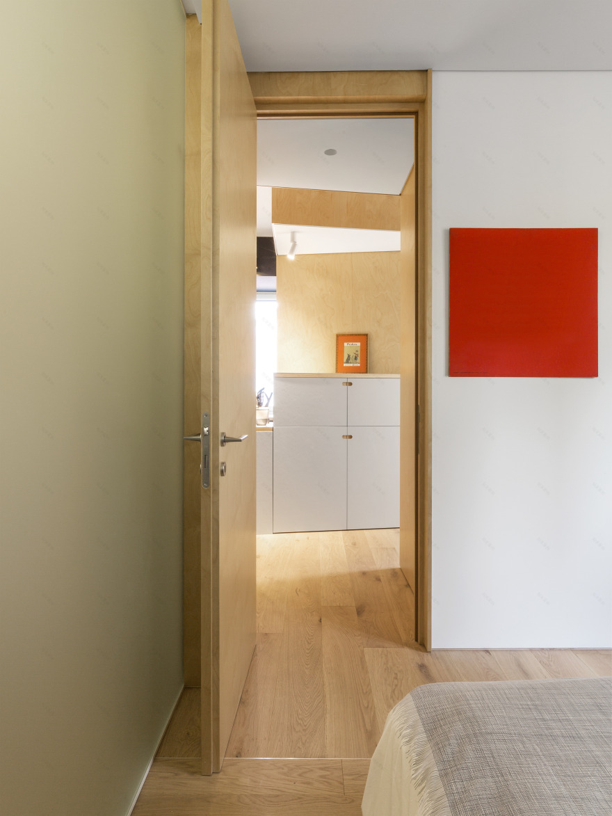 意式轻盈木质气球框架公寓-9