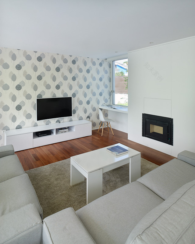 西班牙 Avilés 市简约别墅,诠释现代生活理念-34