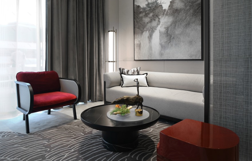 日落余晖下的融城销售中心-18