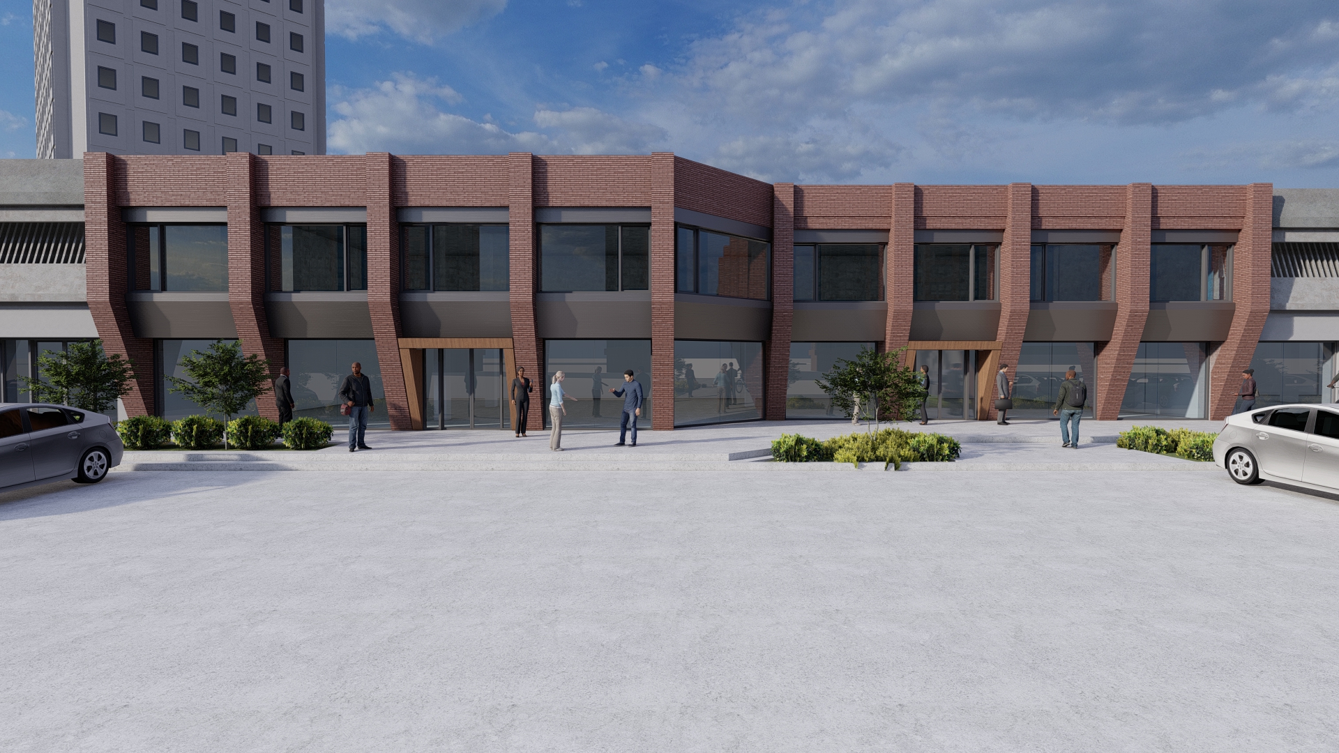 1978 年建筑翻新，打造商业适用的立面设计-15