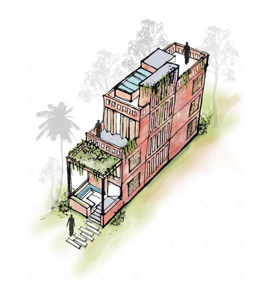 “Shondhan”别墅设计丨孟加拉国-0