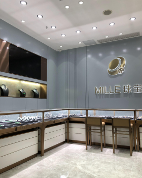 MILLE 珠宝店 | 精致室内设计展现璀璨魅力