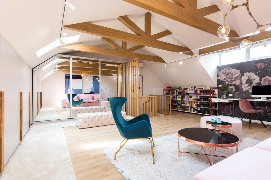 浪漫粉色逃离空间,时尚女郎的梦幻之屋-7