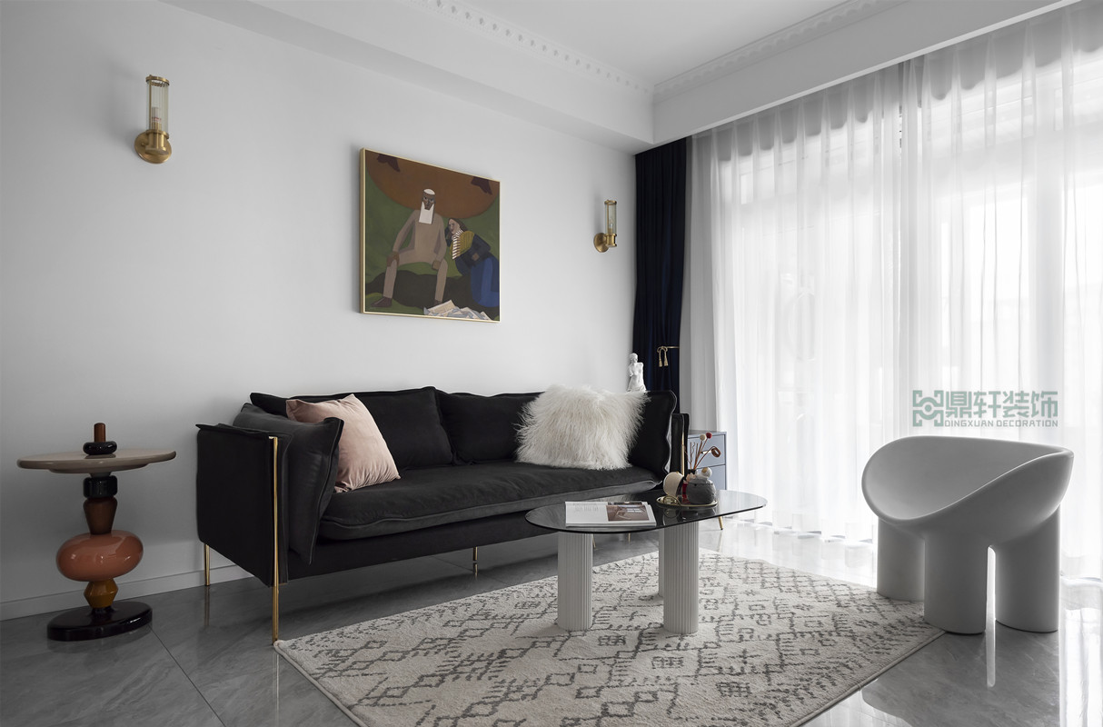 重庆鼎轩装饰 | “童话里”自由随性的家（融汇温泉城）-4