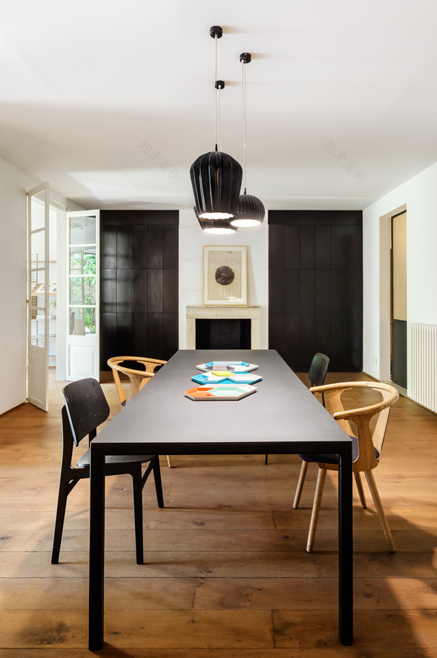 巴塞罗那 19 世纪别墅变身音乐工作室与私密家园-11