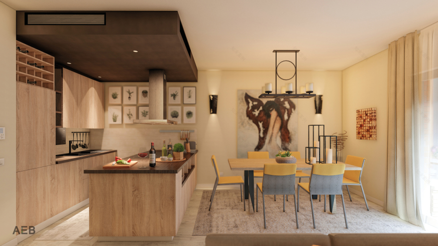 量身定制,细节铸就非凡——阿尔巴尼亚豪华公寓设计-2