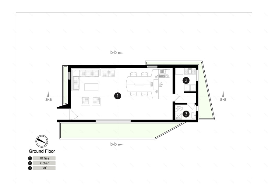 荒地中的绿洲·伊朗 Tehran 汽车交易办公室-15