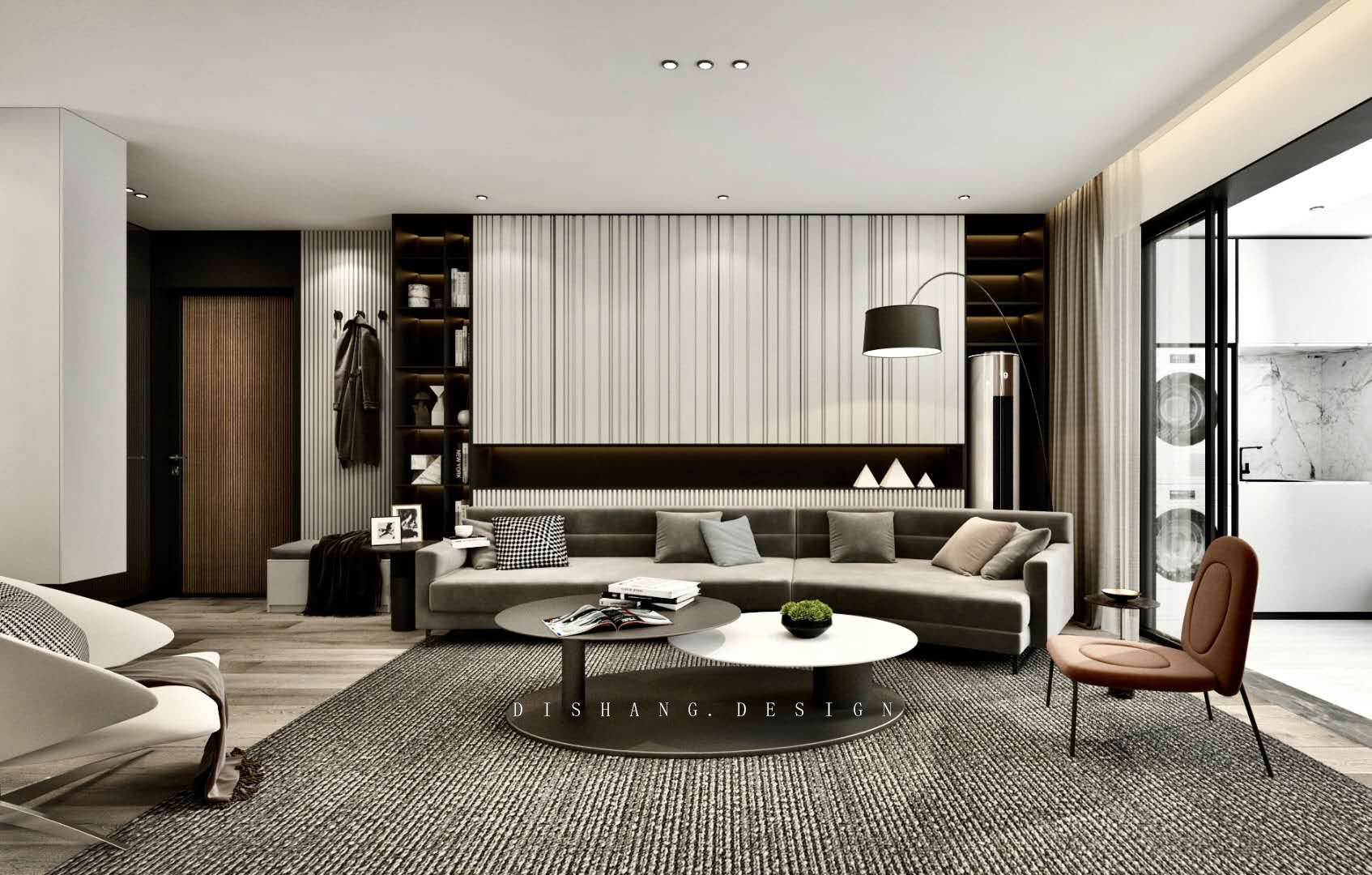 《现代时光》 | 深圳 138㎡舒适宜居,自然元素与现代风格完美融合-22