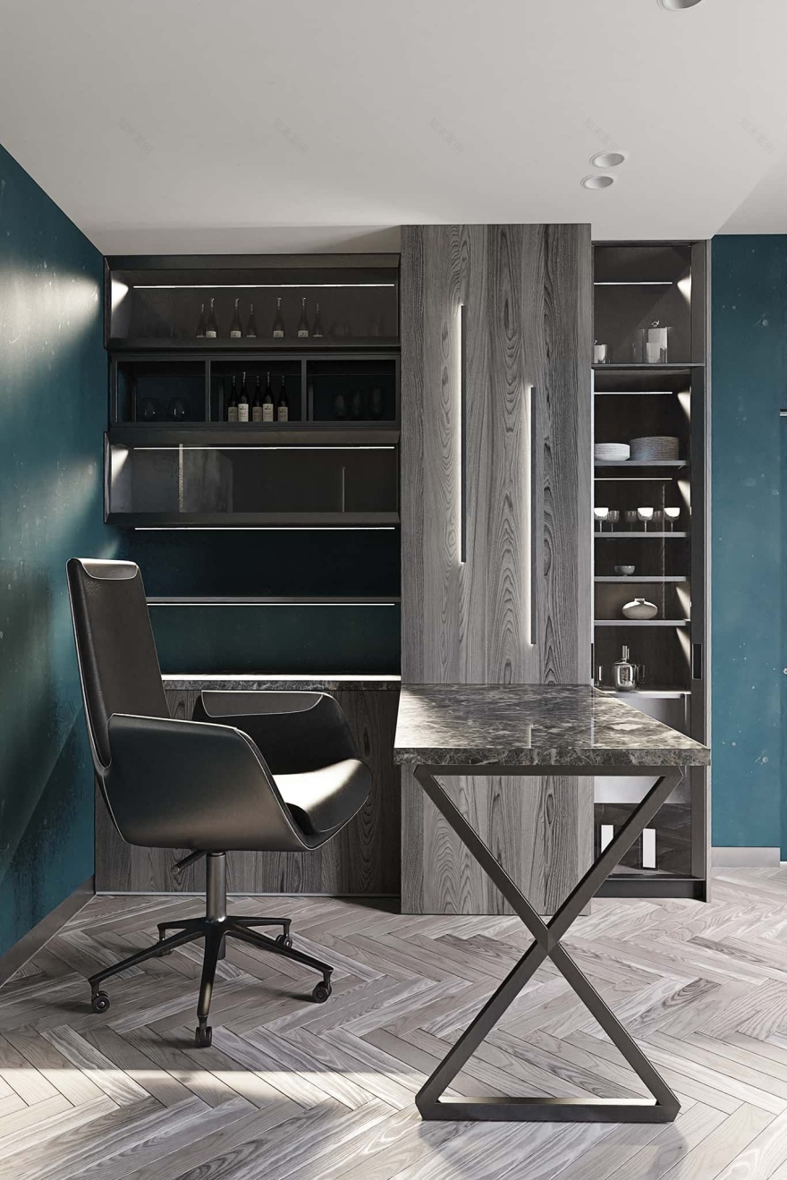 河畔丽景现代公寓设计-12