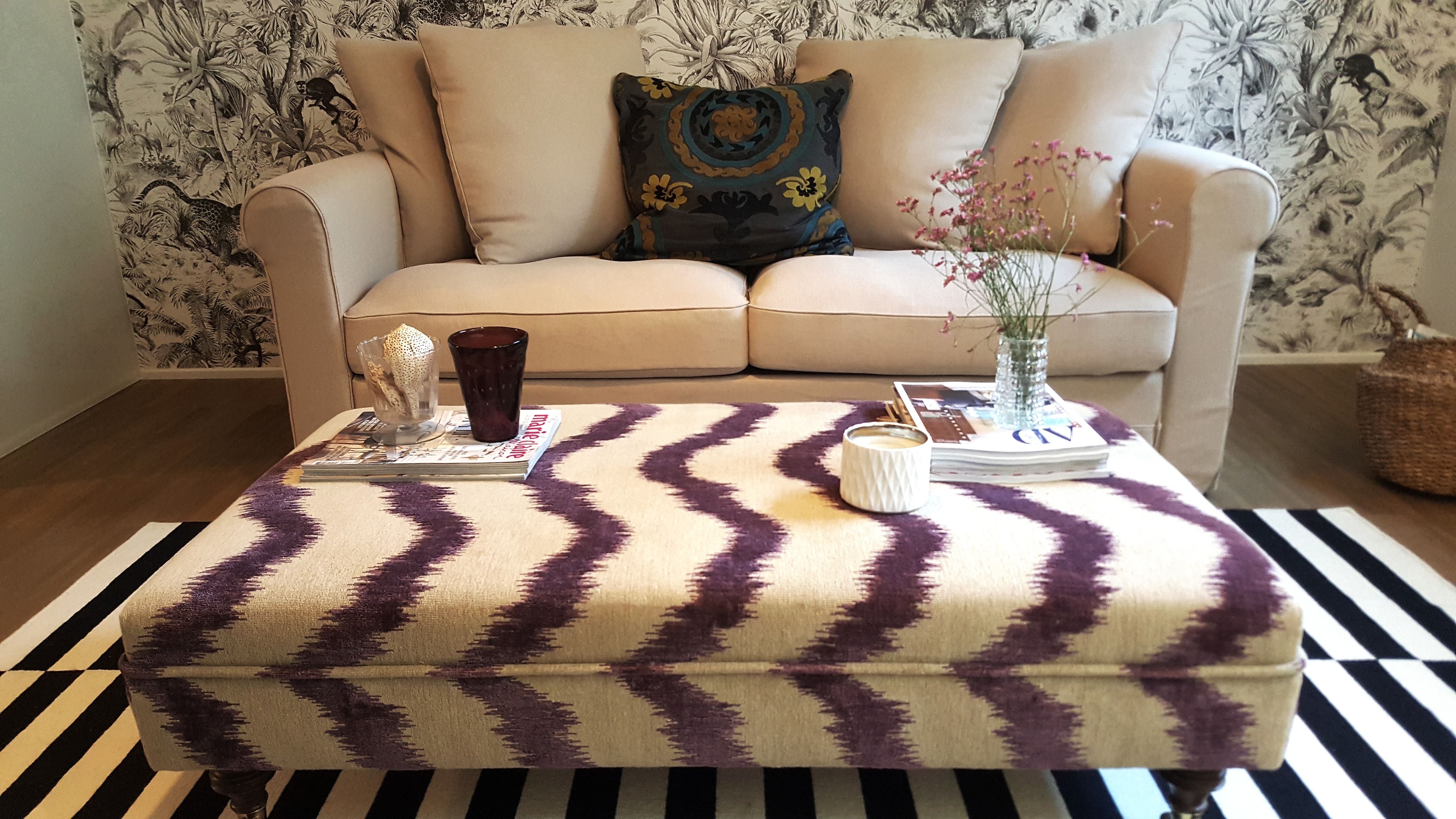 米兰“Fontanili 路公寓”绿色丛林风格室内设计-0