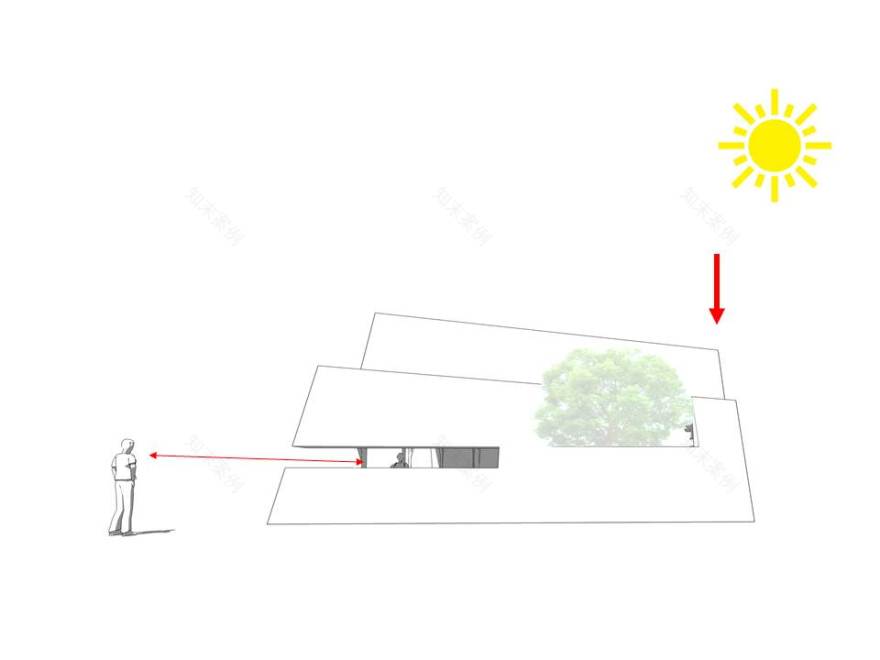 开放式墓园庇护所·融合自然与记忆的空间-41