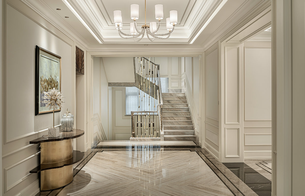 郑陈顺丨翔辉花园别墅 | 品川别墅设计-7