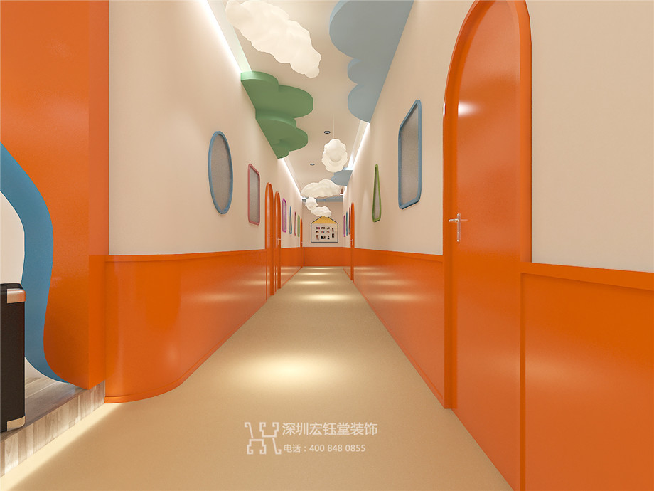 【宏钰堂】郑州艺学堂艺术培训机构装修设计效果图-3