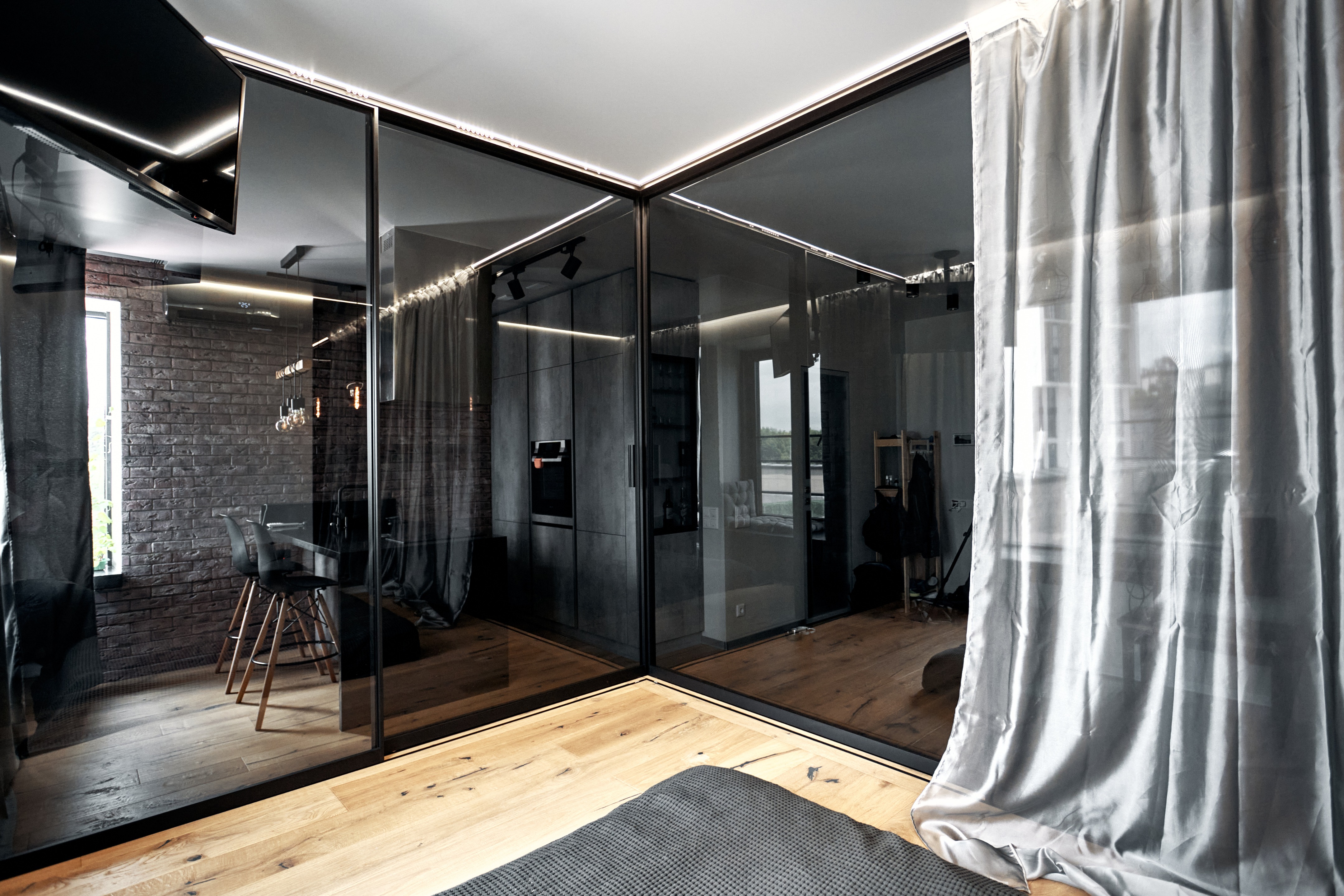 极简黑框玻璃门 | Raumplus 打造优雅室内空间-20